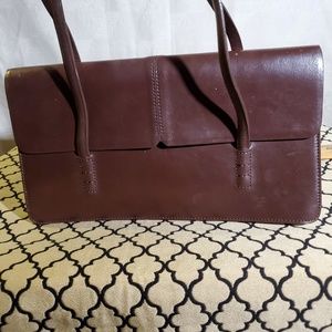 Alfani Brown Leather Hand bag